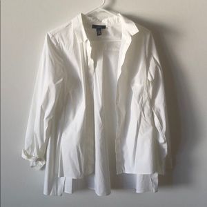 Alfani white blouse. Never worn.